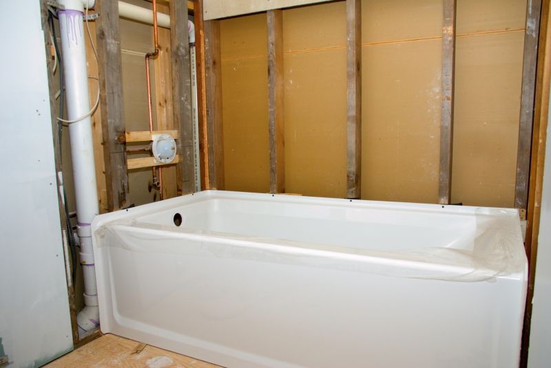 Refinished Bathtub in Bathroom